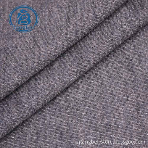 tissu éponge jacquard de coton polyester